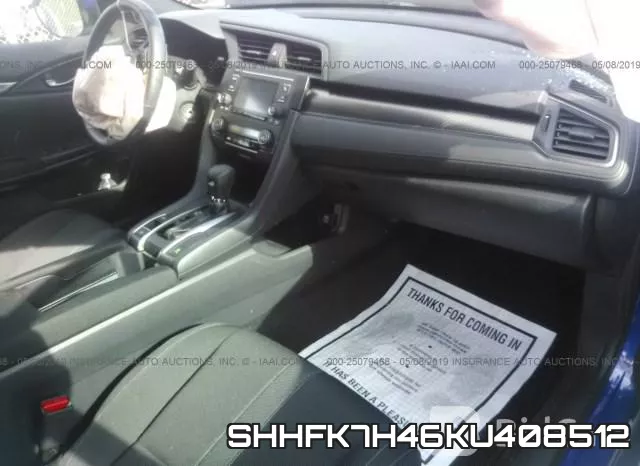 SHHFK7H46KU408512 фото 6