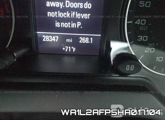 WA1L2AFP5HA017104 фото 8