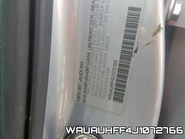 WAUAUHFF4J1072766 фото 2