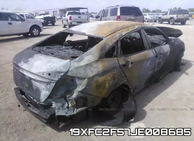 19XFC2F57JE008685 фото 5