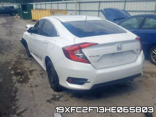19XFC2F73HE065803 фото 4