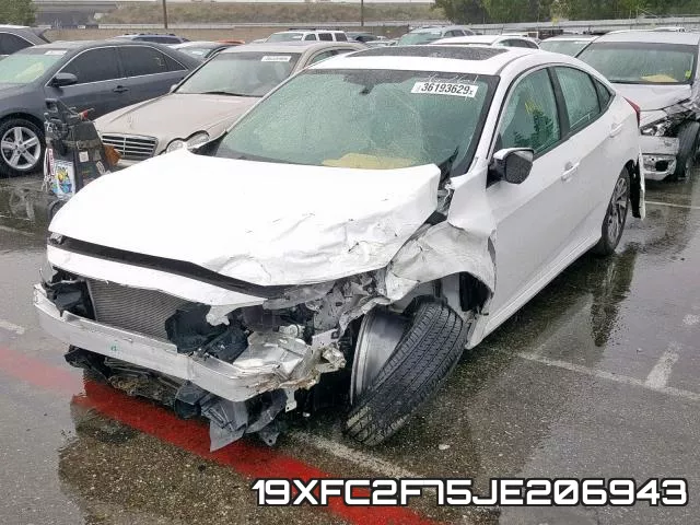 19XFC2F75JE206943 фото 3