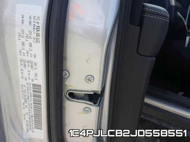 1C4PJLCB2JD558551 фото 2