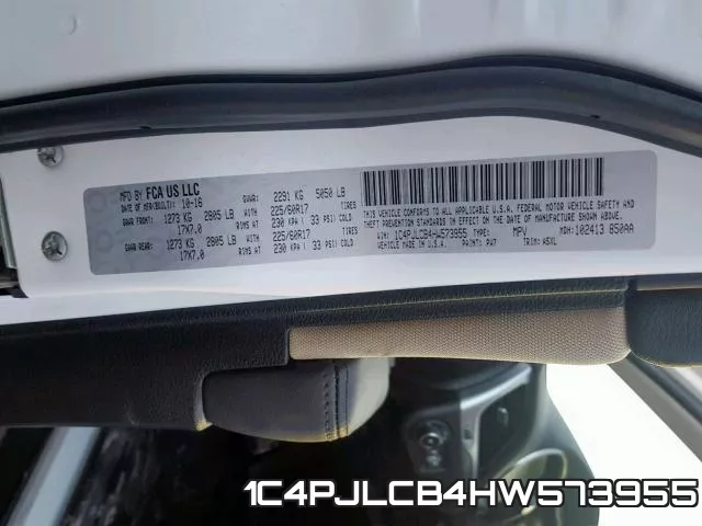 1C4PJLCB4HW573955 фото 2