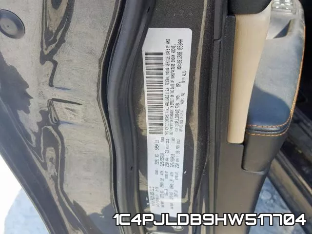 1C4PJLDB9HW517704 фото 2