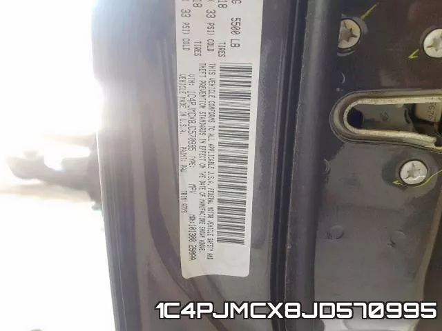 1C4PJMCX8JD570995 фото 2