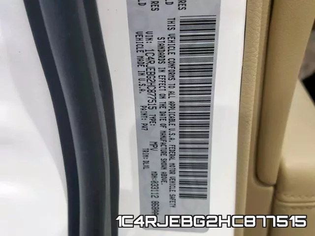 1C4RJEBG2HC877515 фото 2