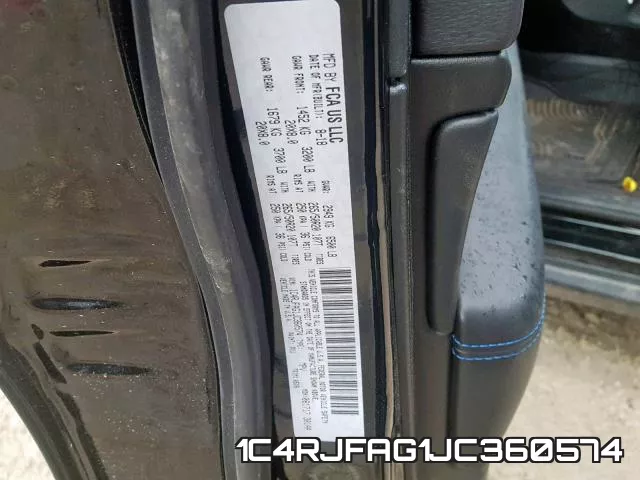 1C4RJFAG1JC360574 фото 2