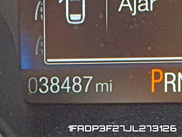 1FADP3F27JL273126 фото 9