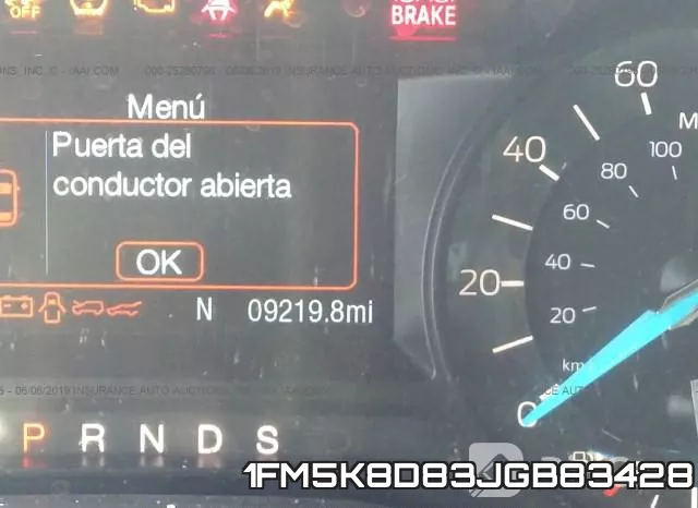 1FM5K8D83JGB83428 фото 8