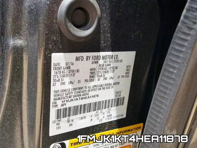 1FMJK1KT4HEA11878 фото 2