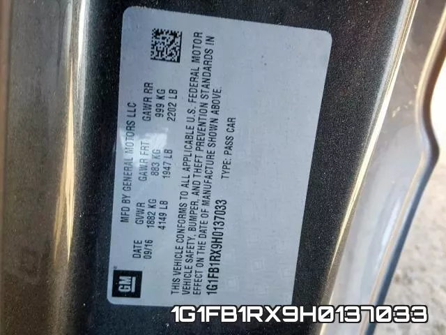 1G1FB1RX9H0137033 фото 2