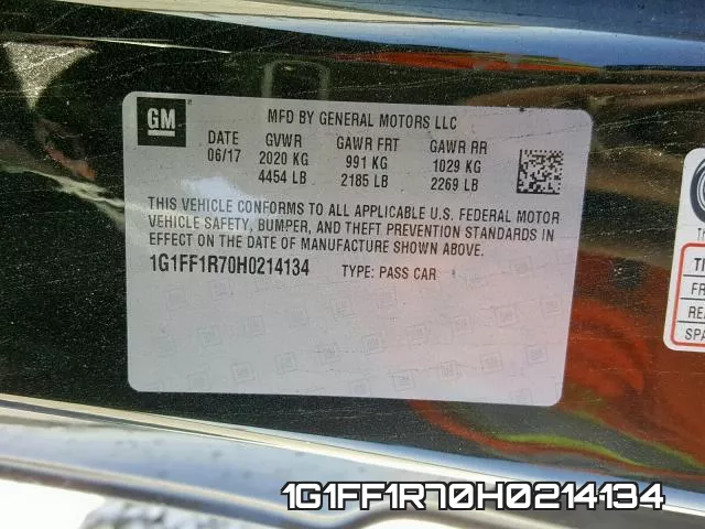 1G1FF1R70H0214134 фото 2
