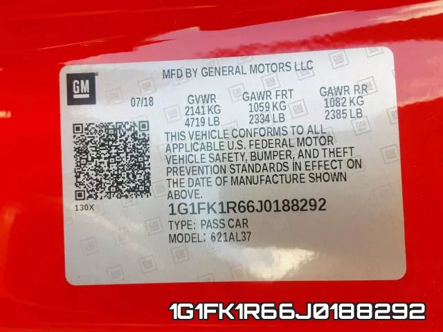 1G1FK1R66J0188292 фото 2