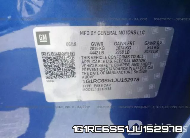1G1RC6S51JU152978 фото 10
