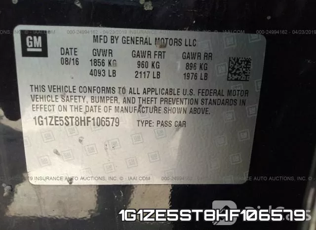 1G1ZE5ST8HF106579 фото 10