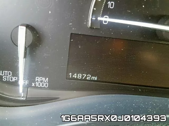 1G6AA5RX0J0104393 фото 9