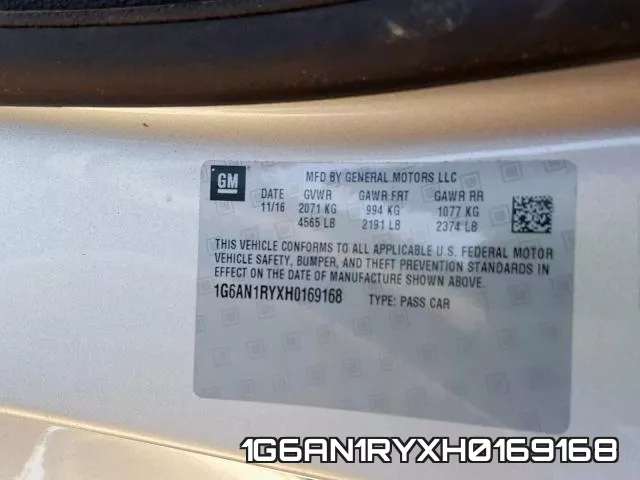1G6AN1RYXH0169168 фото 2