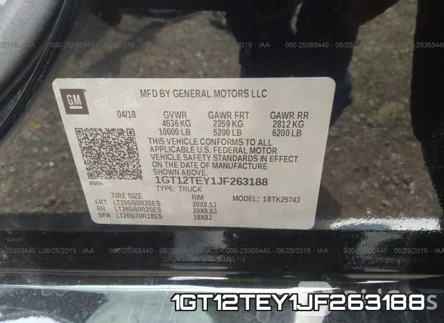 1GT12TEY1JF263188 фото 10