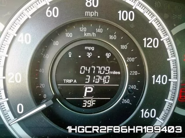 1HGCR2F86HA189403 фото 9