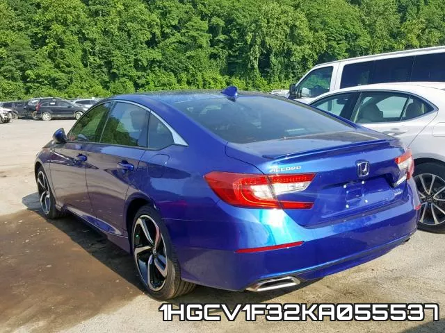 1HGCV1F32KA055537 фото 4