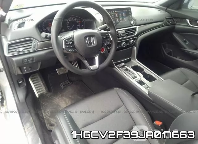 1HGCV2F39JA017663 фото 6