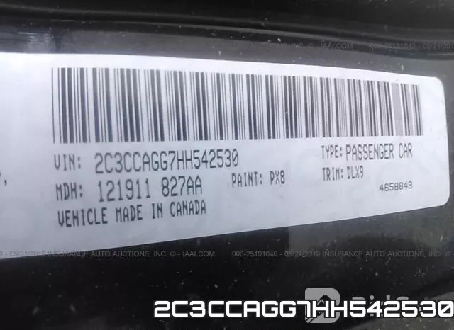 2C3CCAGG7HH542530 фото 10