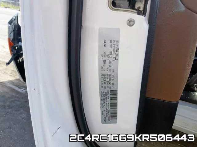2C4RC1GG9KR506443 фото 2