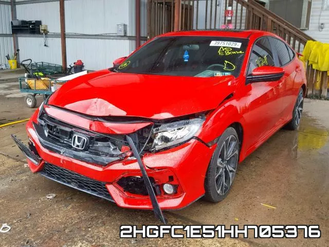 2HGFC1E51HH705376 фото 3