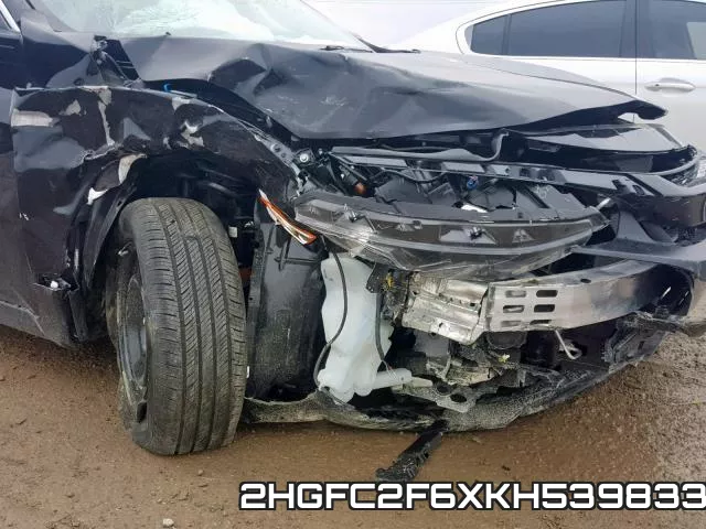 2HGFC2F6XKH539833 фото 10