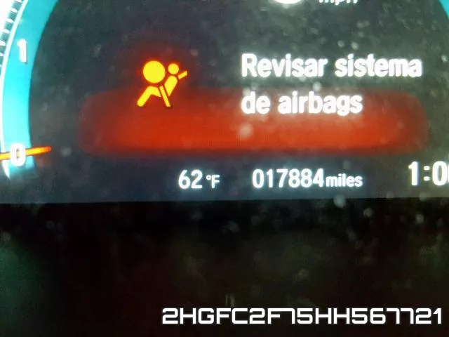 2HGFC2F75HH567721 фото 9