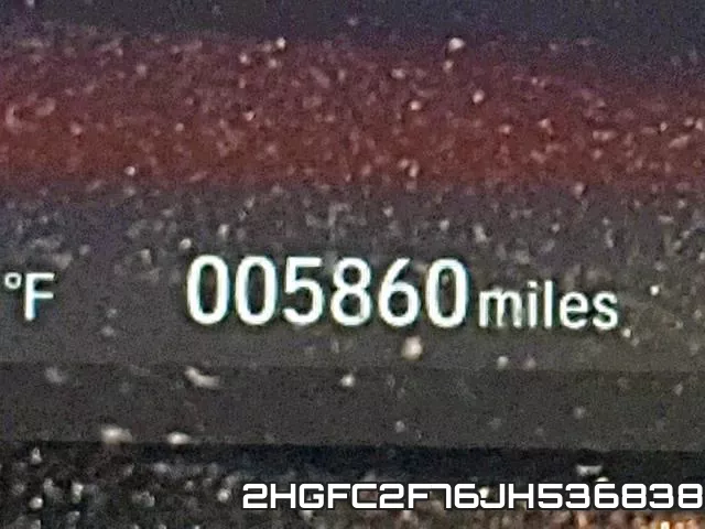 2HGFC2F76JH536838 фото 9