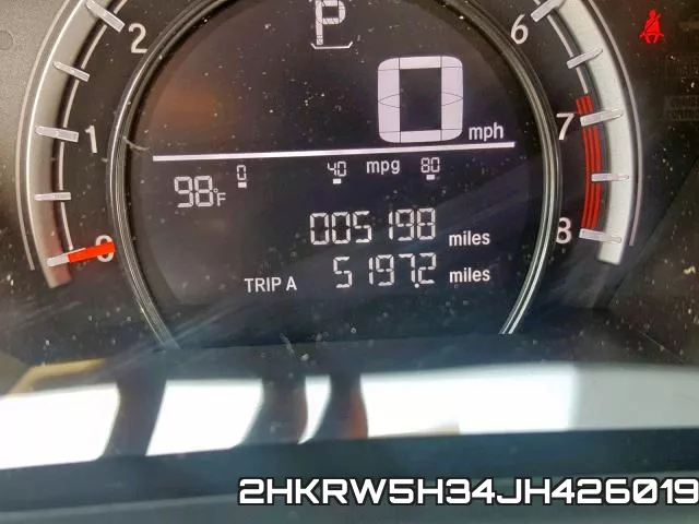 2HKRW5H34JH426019 фото 9