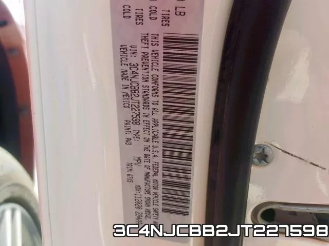 3C4NJCBB2JT227598 фото 2