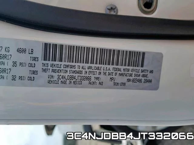 3C4NJDBB4JT332066 фото 2