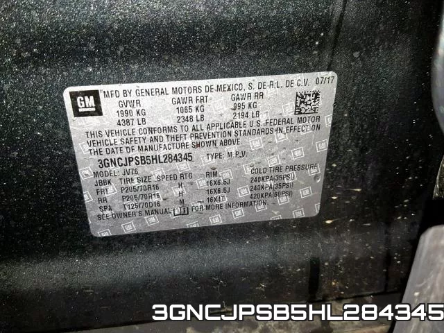 3GNCJPSB5HL284345 фото 2