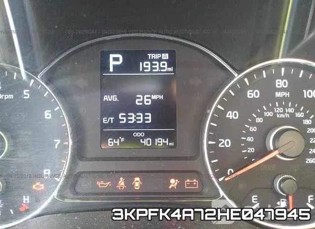 3KPFK4A72HE047945 фото 8