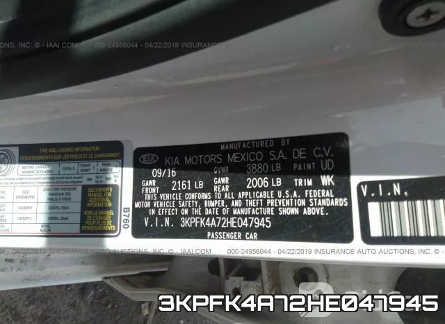 3KPFK4A72HE047945 фото 10