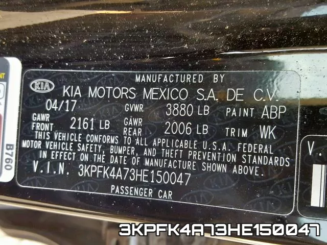 3KPFK4A73HE150047 фото 2