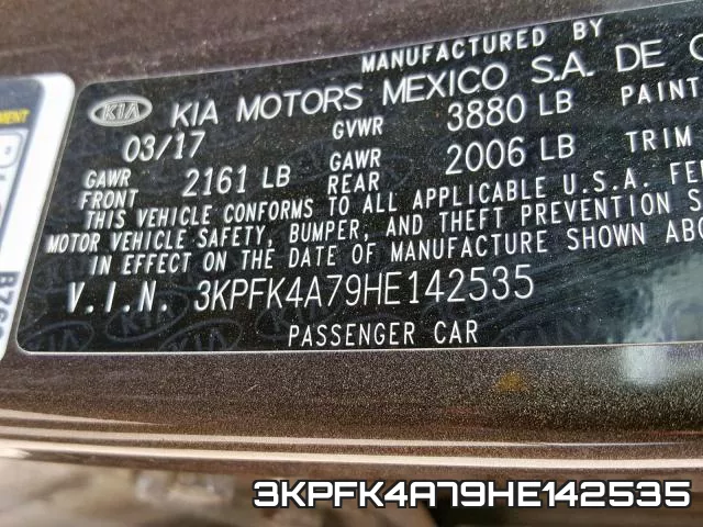 3KPFK4A79HE142535 фото 2