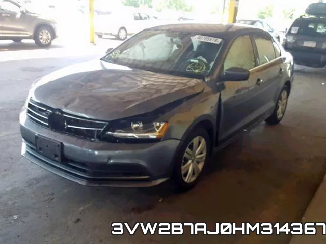 3VW2B7AJ0HM314367 фото 3