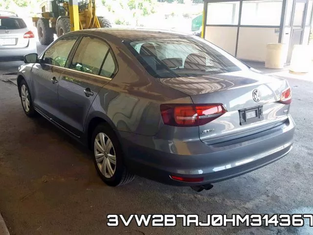 3VW2B7AJ0HM314367 фото 4