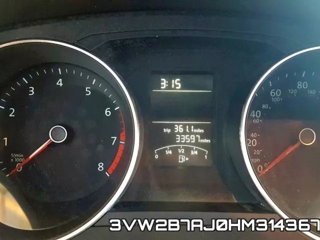 3VW2B7AJ0HM314367 фото 9