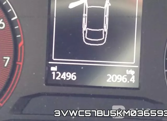 3VWC57BU5KM036593 фото 8