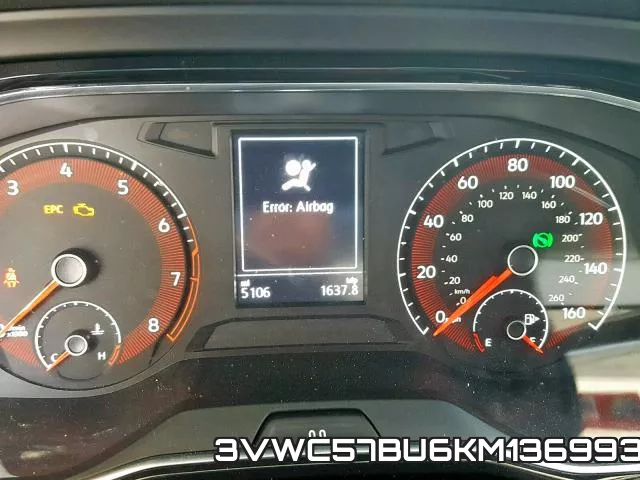 3VWC57BU6KM136993 фото 9