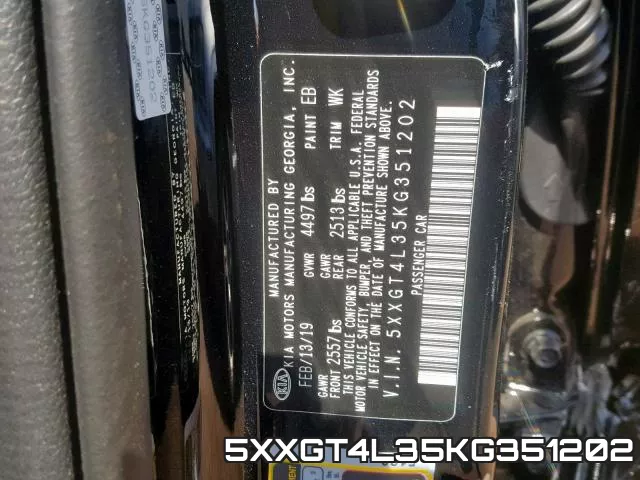 5XXGT4L35KG351202 фото 2