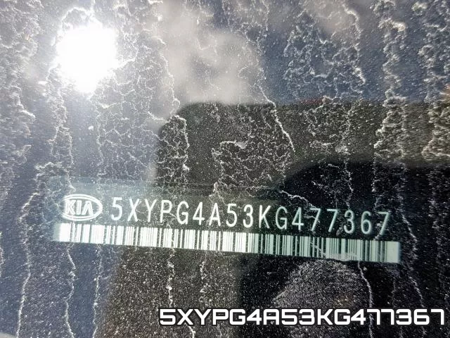 5XYPG4A53KG477367 фото 2