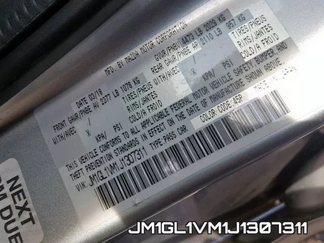 JM1GL1VM1J1307311 фото 2