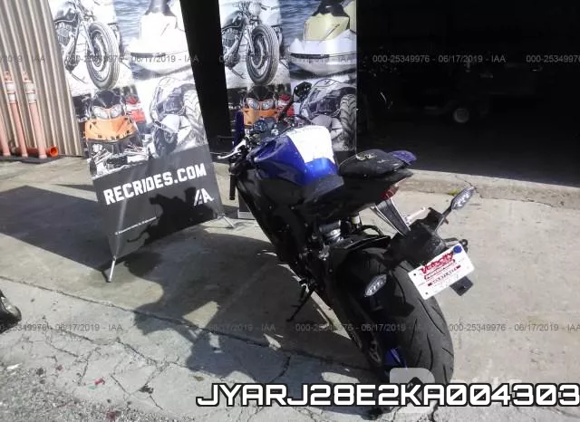 JYARJ28E2KA004303 фото 4