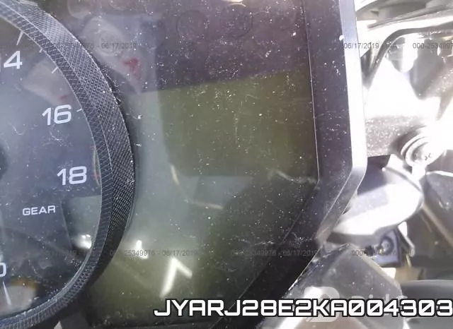 JYARJ28E2KA004303 фото 8